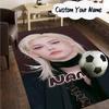 Custom Name K-pop Idol Collage Carpet, Chair Rug,Area Rug for Office Bedroom living rooms bedroom, Doormat decor Christmas fan gifts