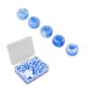 Pony Beads Kit Candy Color DIY Jewelry Making Beads Hair Beads for Bracelet Necklace Crafts MakingBlue