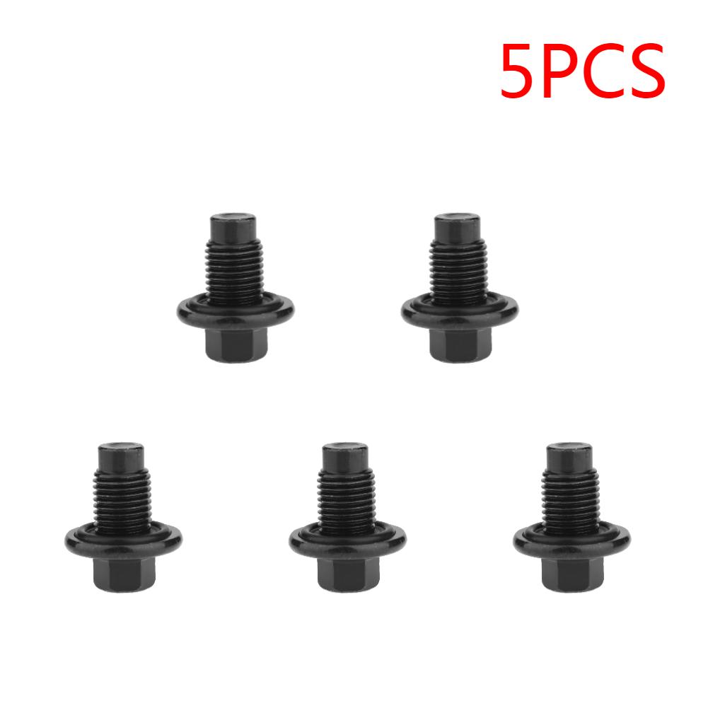 Schwarze Autoölwanne Ablassschraube Ölwanne Schraube Bolzen Passend für Ford C-Max 2007-2013 Cougar 1998-2001 Courier 1996-2002 1E0010404