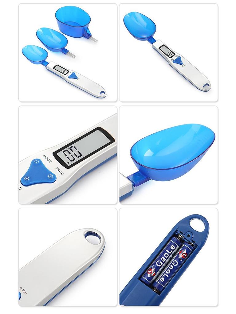 Digital Kitchen Measuring Spoon Scale 0.1g Precision for Baking & Cooking