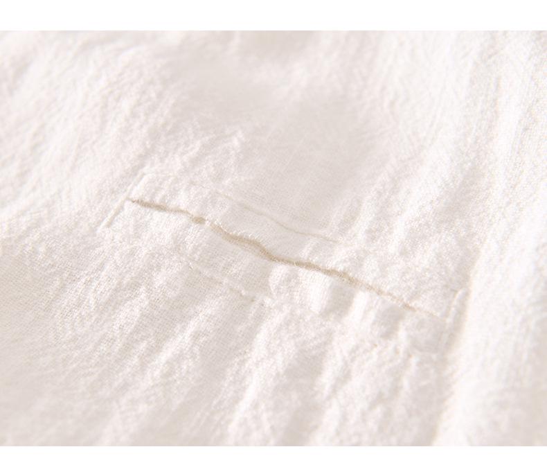 Męska kurtka baseballowa L951 w stylu retro casual – Jesienna odzież wierzchnia z bawełny i lnu