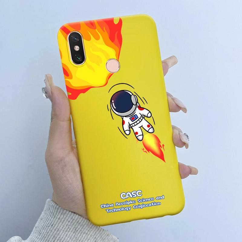 For Xiaomi Mi Max 3 Case Back Cover New design Butterfly Flower Girl Painted Candy Color Soft Silicone Shells For Mi Max3 Capa