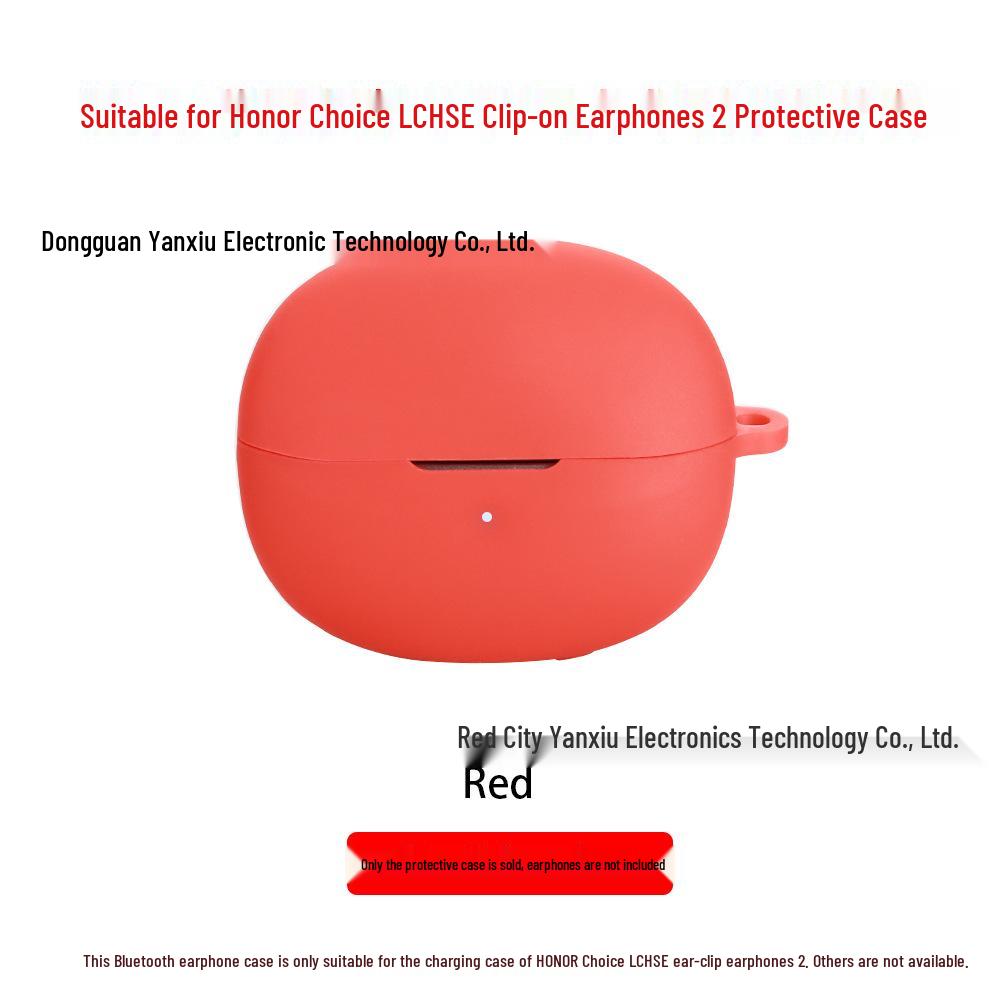 Soft Protective Case for Honor Choice HONOR LCHSE Ear Clip 2 Bluetooth Earphones