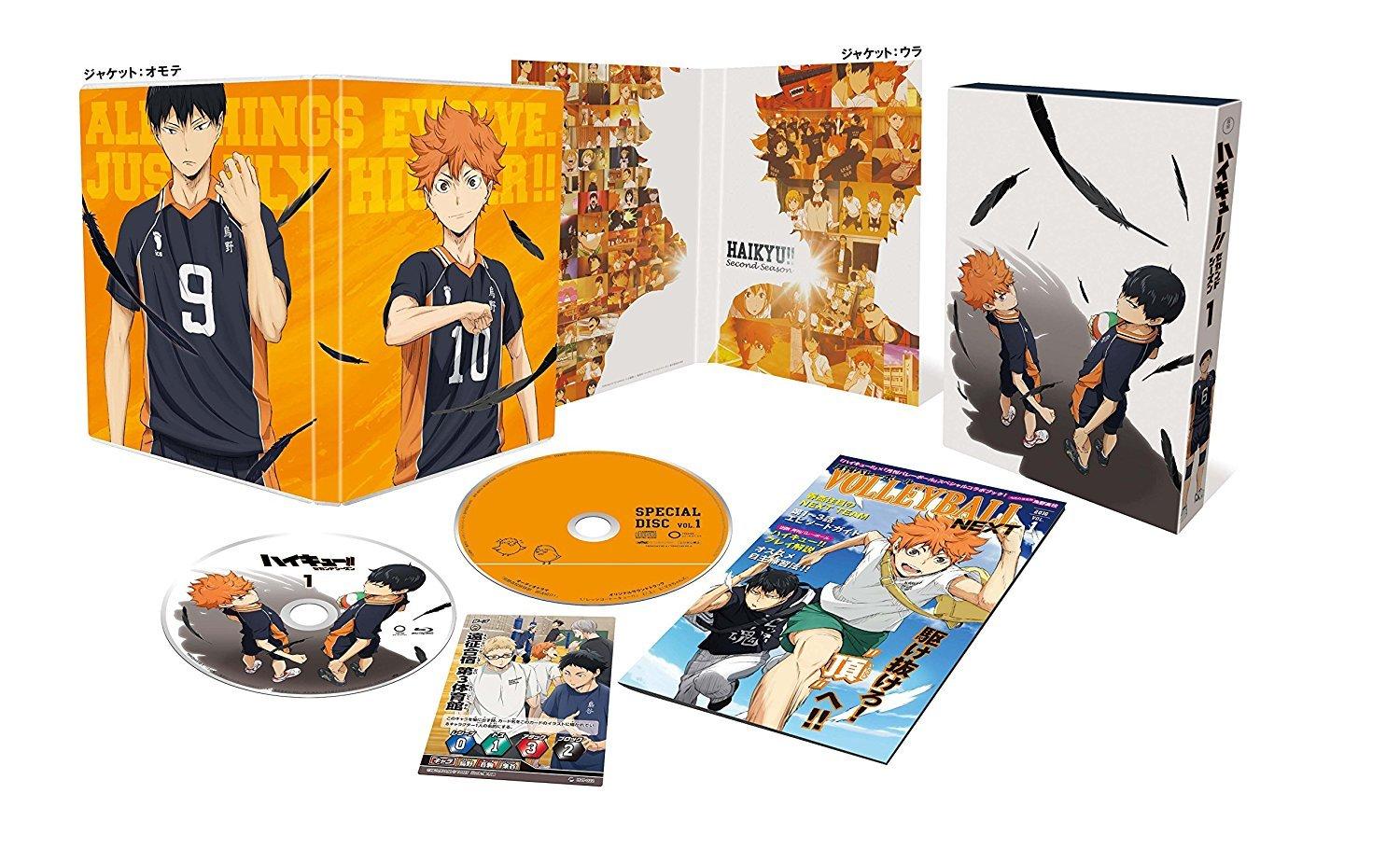 

Second Season Production Limited All 9 Volume Set DVD Set Haikyu!! (First Edition) [Marketplace Product]
