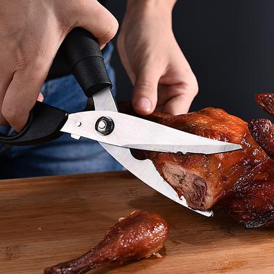 Stark verdickter Geflügel-Hühnerknochenschneider, Edelstahl, Küchenschere, Fleischschere, Gemüseschneider