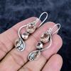 Morganite Gemstone Handmade 925 Sterling Silver Jewelry Earring 1.97" MM-3467