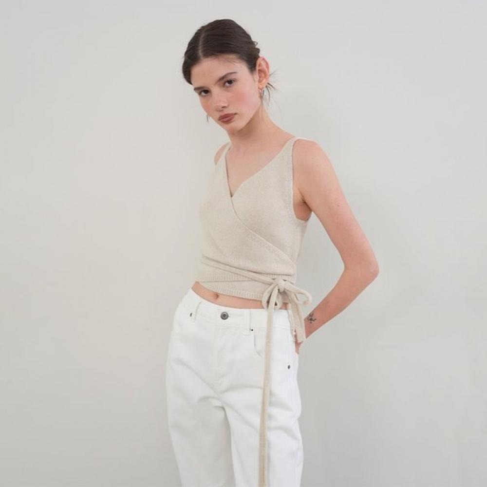 On On Crop Wrap Bustier Knit Nek5xv810