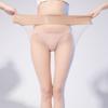 Leichte weiche und seidige Strümpfe für Damen 0,01 Ultra-dünne nahtlose High-Waist-Strumpfhosen Samt Unsichtbar Sexy Schwarze Strümpfe