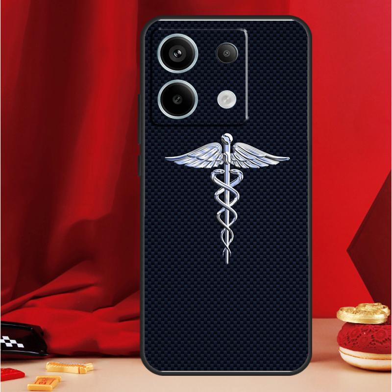 Emergency Medical Star of Life Funda For Xiaomi Redmi 13C 12 9C 10C 12C Redmi Note 13 9 10 11 12 Pro 9S 10S 11S 12S Case