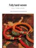 Colorful Tibetan Handmade Wealth God Bracelet – Cotton Thread Red String for Birth Year