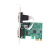 PCIE Serial Card Minus40 to 85 celsius  2 Port PCI Express X1 to DB9 COM RS232 Converter Adapter Controller for Win