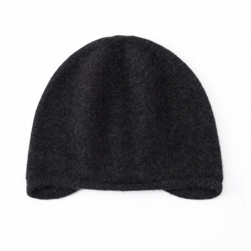 Women's 100% Pure Cashmere Knit Hat - Warm, Versatile, New Autumn/Winter Style