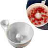 Portable Fruit Wash Bowl Vegetable Washer 3D Printing Food Washing Spinner Automatic Cleaning Machine For Kitchen Draining