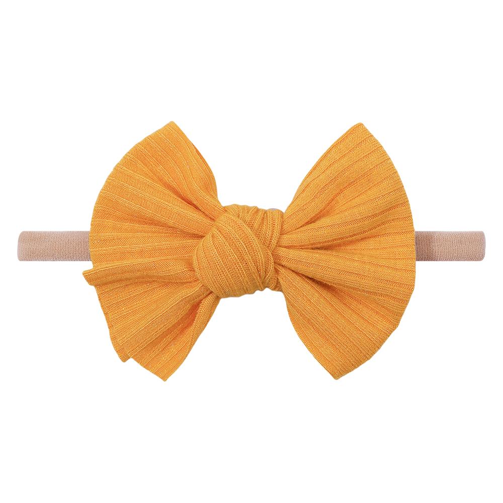 1/2Pcs/Lot Newborn Baby Headband Bows Nylon Baby Girl Headbands Elastic Soft Hair Bands For Children Baby Hair Accessories Kids