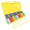 Professional Musical Xylophone 25 Notes Toddler Aluminum Keys Xylophone with Yellow Box