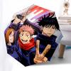 Jujutsu Kaisen, Peace SignThemed Automatic Opening and Closing Umbrella 8 Ribs, Suitable for Leisure and Going Out, Outdoor Accessory, Got