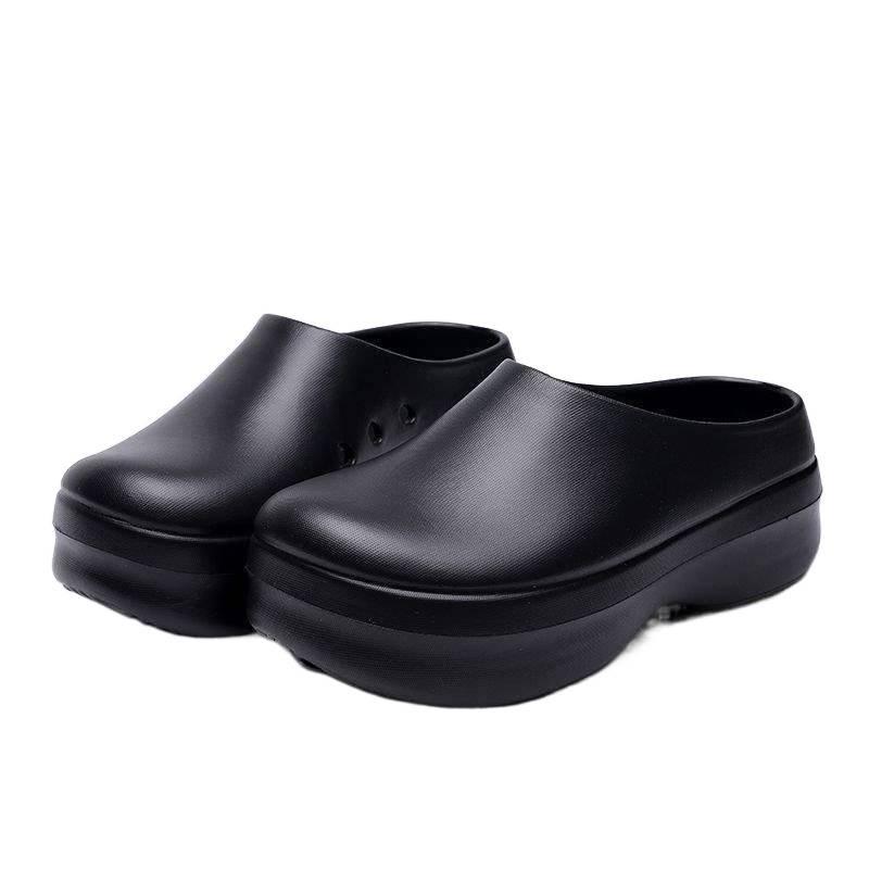 Muller Chef Shoes Outdoor Leisure Nurse Eva Wear-resistant Non-slip Men's Slippers Lightweight
