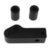 Long Lasting Quick Install Motorcycle Headlight Mount Block Upgrade Kit Sturdy Aluminum Construction Easy Installation
