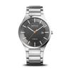 BERING Men's Analog Solar Collection Watch Titanium Strap & Sapphire Crystal Link Belt 15239-779