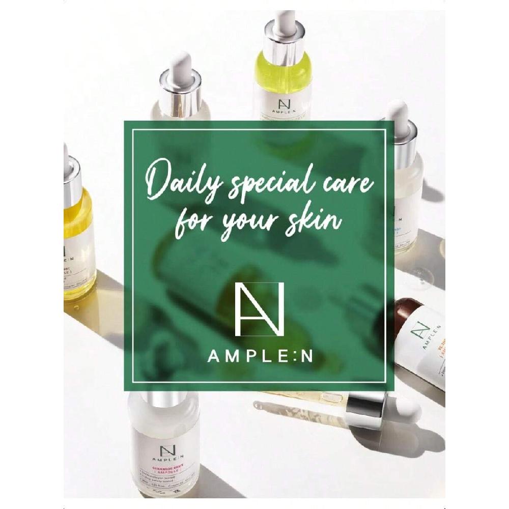 Ample:N Centel Calming Shot Ampoule 100ml Soothing Face Serum Calm Irritated & Sensitive Skin - Redness Relief, Acne Spot Treatment & Moisturizing