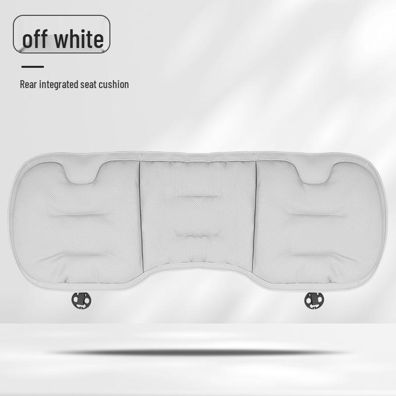 Xiaomi Ventilated All-Season Car Seat and Lumbar Support Cushions for Mercedes-Benz and BMW, with Integrated Rear Seat Trim.