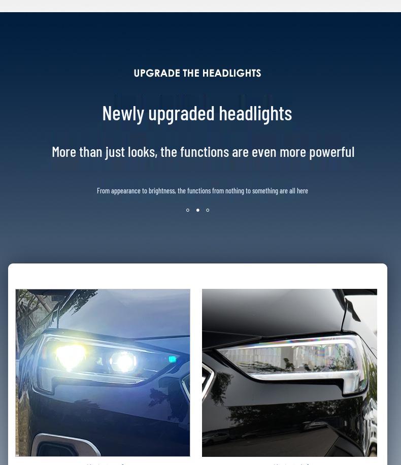 20-22 Buick Regal LED Bi-Beam Headlights with Flowing Turn Signal & DRL