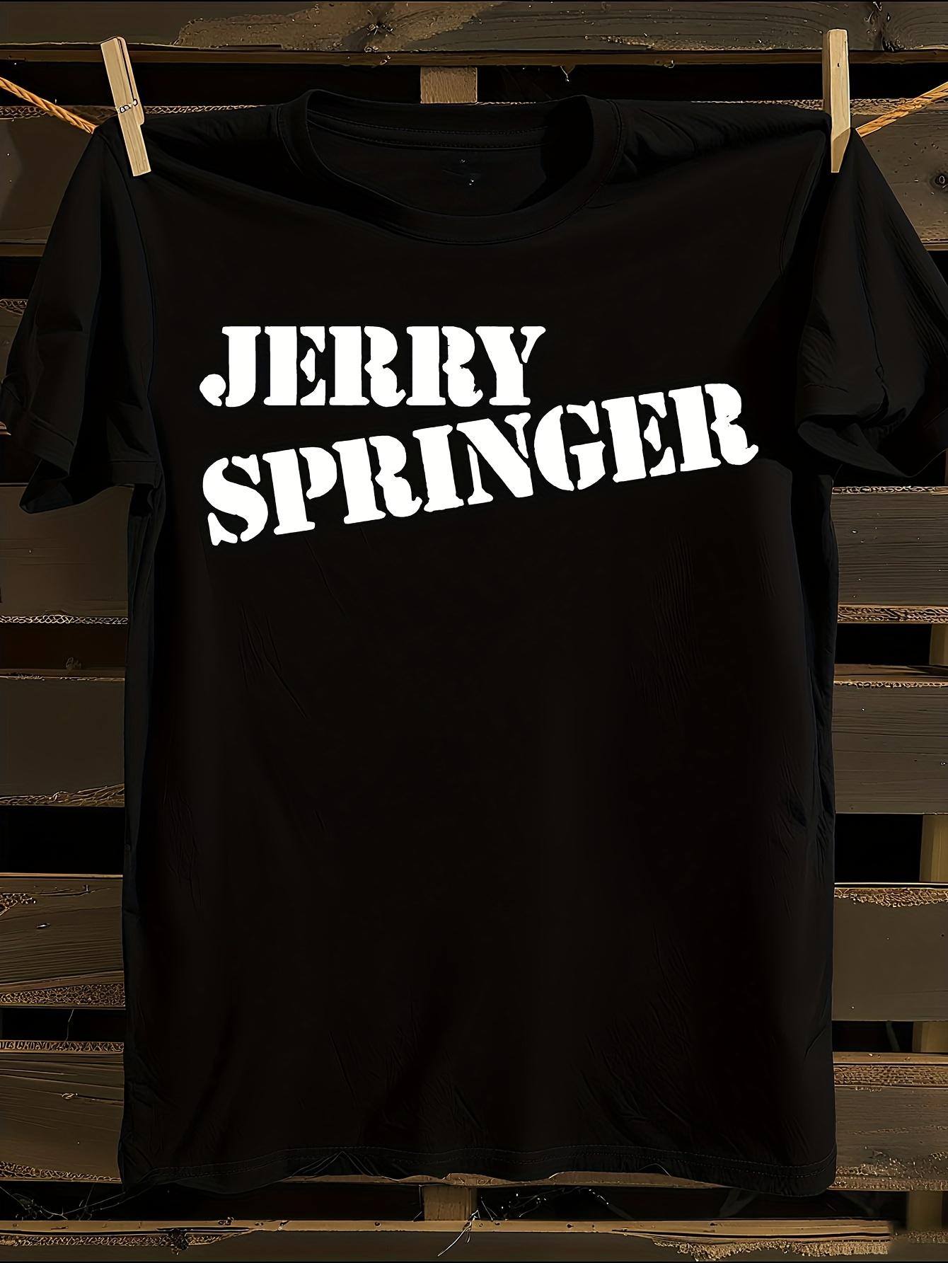 Jerry Springer TV Show Logo T-shirt S