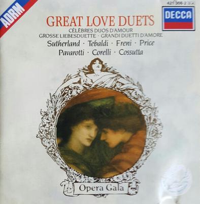 CD VARIOUS - Great Love Duets • Célèbres Duos D' 4213082 Decca 1988 Germany Classical Used