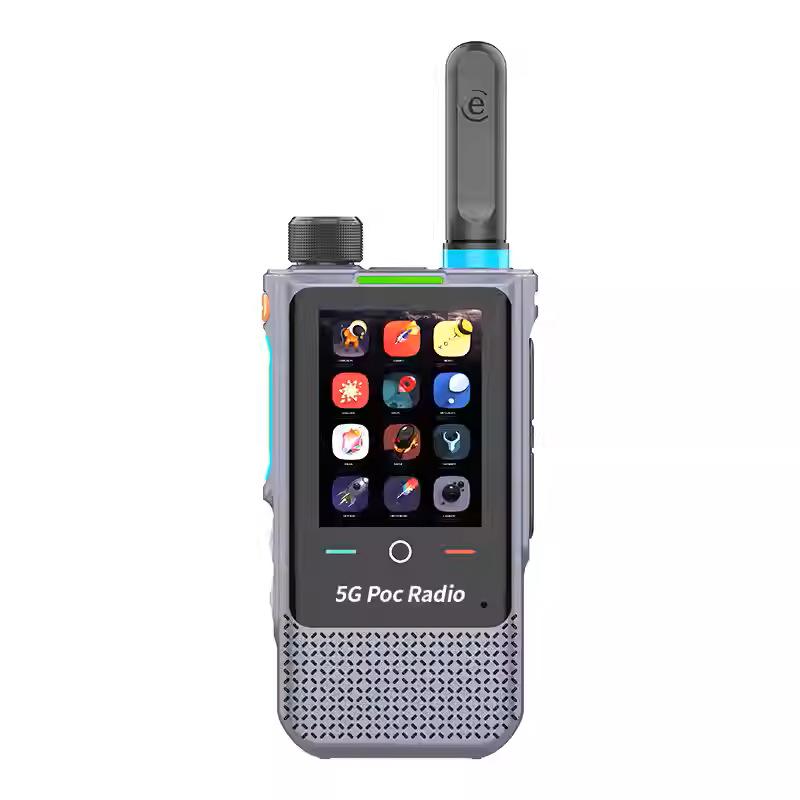 

MX9 Zello Global Walkie-Talkie: English Version with WiFi, Bluetooth, USB Charging, Android Smart Touchscreen Official Standard (Gray)