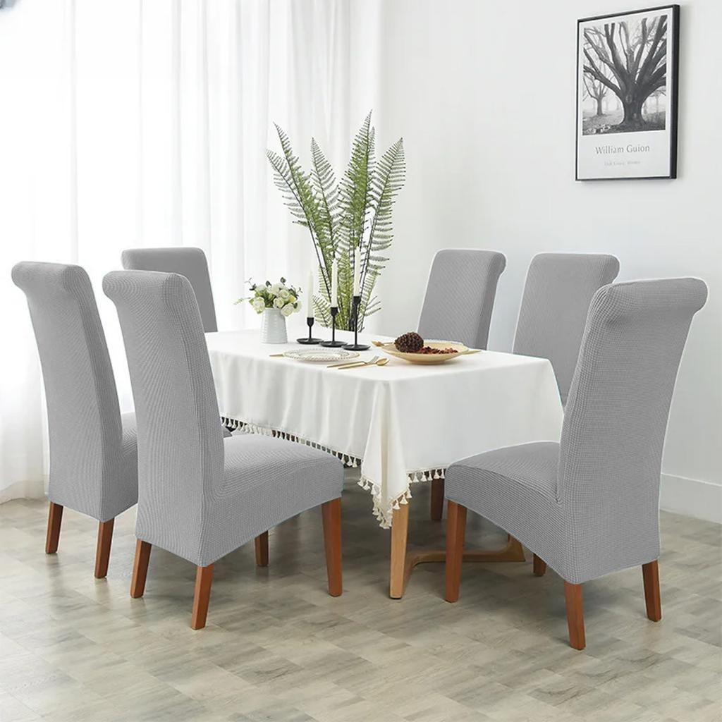 Cover For Sloping Chair Xxl Light Gray Jacquard