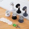 Magnetic Door Stop Door Stopper Holder Anti-collision Silicone Door Suction Windproof Doorstop Wall Mounting Stop Hardware