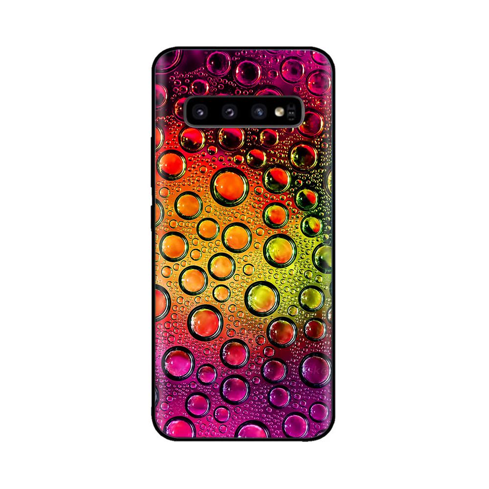 For Samsung S10 Plus Case S10 Silicone Fashion Back Cover Cases For Samsung Galaxy S10 S10E S 10 S10plus Protective Back Cover