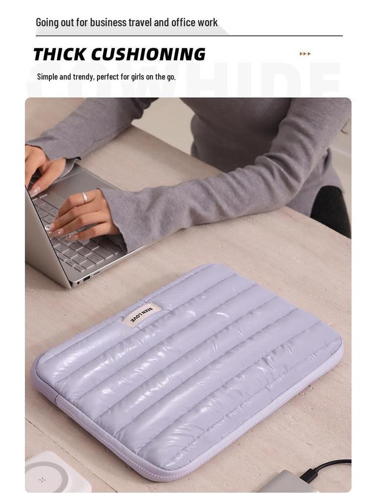 Portable Laptop Sleeve for Apple, Huawei, Lenovo, iPad - 13.3 to 14-inch