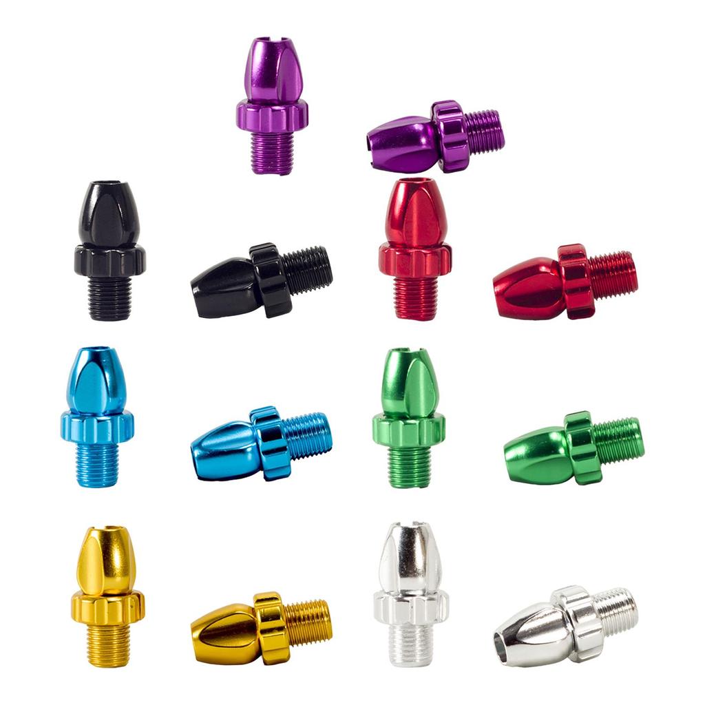 2Pcs Bike Brake Handle Screws Brake Part Lever Aluminum Alloy Equipment Bicycle Adjustable Screws for Cycling Beginner Men