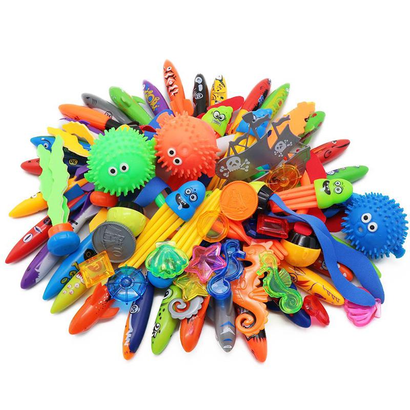 Diving Toy Plastic Kids Summer Float Swimming Pool Underwater Training Accessories Torpedo Seaweed Water Toys for Children TMZ
