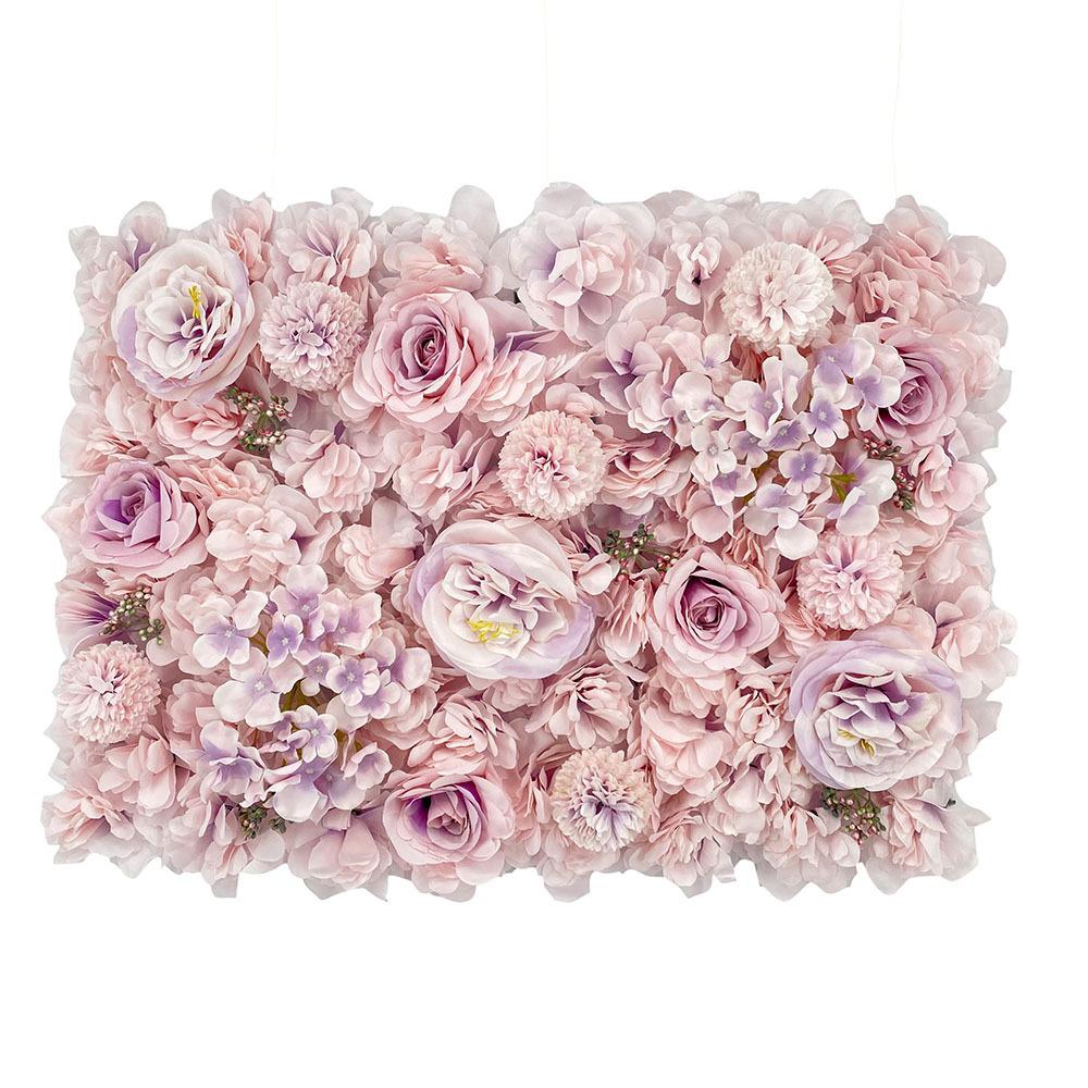 Hochzeitssimulation Blumenwand Hintergrund Wanddekoration, Simulationsblumenreihe Einkaufszentrum Fensterdekoration, Pfingstrose Hortensie Rose Wand