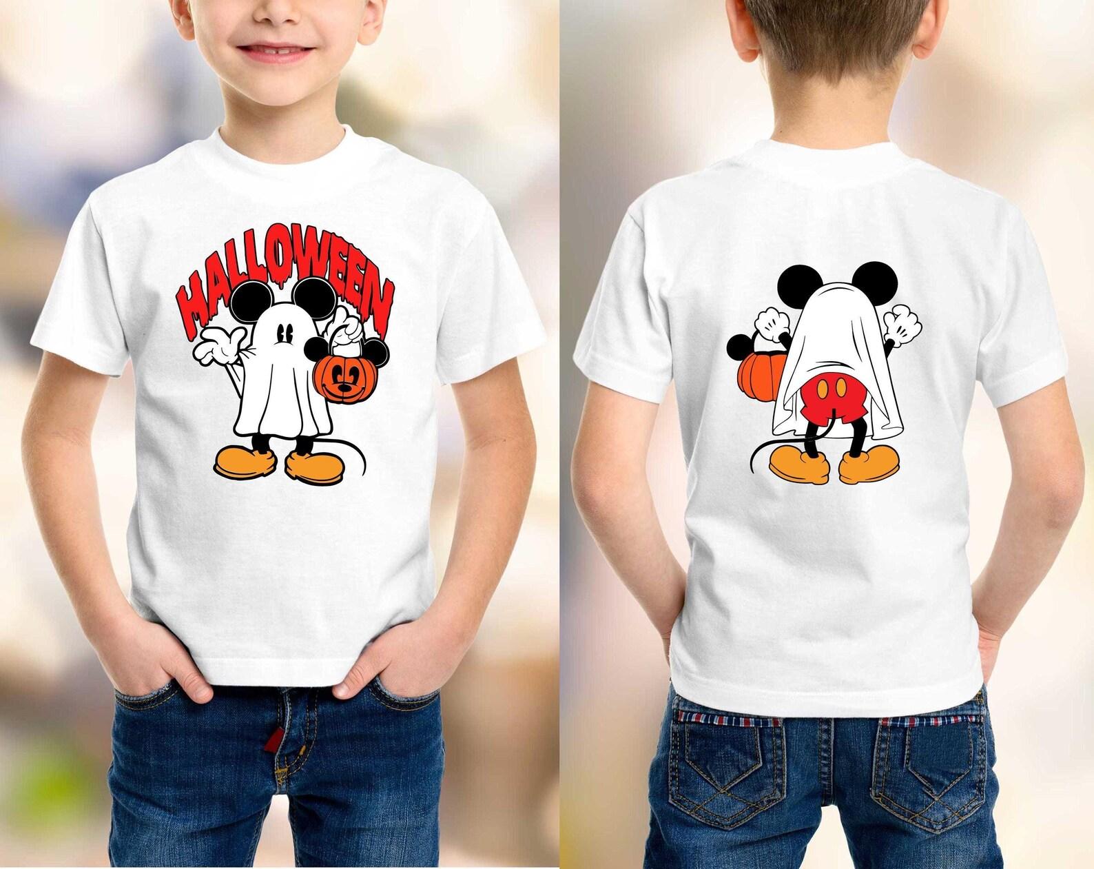 Mickey Halloween Toddler Shirt, Halloween Shirt, Disney Mickey Halloween Kids Shirt, Mickey Mouse Halloween Shirt, Halloween Toddler Tee 140