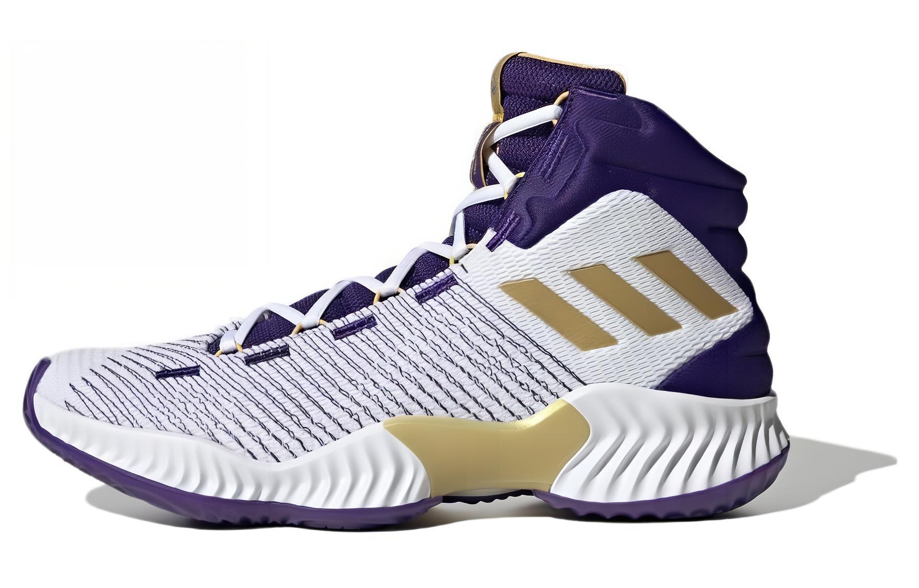 Adidas Pro Bounce 2018 White Purple IG4495 40