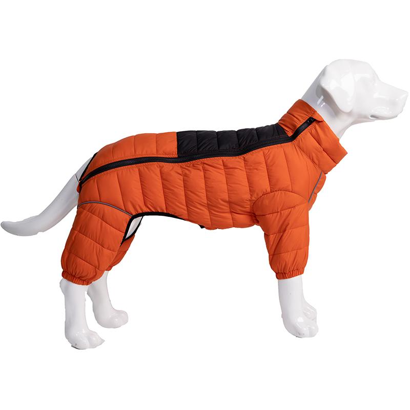 Hund Verdickt Baumwollgepolsterter Mantel Haustier Warme Daunenjacke Winddicht 4 Beine Haustier Outfit Winter Greyhound Husky Corgi Chihuahua Kleidung
