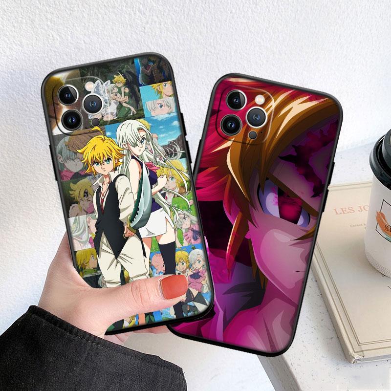 LO85 S-Seven D-Deadly Sin Soft Shell Phone Case for Redmi Note 8 9 Pro Max 9S 9T 9C NFC 8T 8A 10A A4