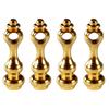 8pcs Sturdy Metal Spindles Portable Accessory for Furniture and Glass Railing Post Connectors With Screws Designs