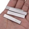 100pcs Pieces of Rectangular Mirror Wall Stickers Self-adhesive Handmade DIY Plastic Material Decorative Mirror Stickers