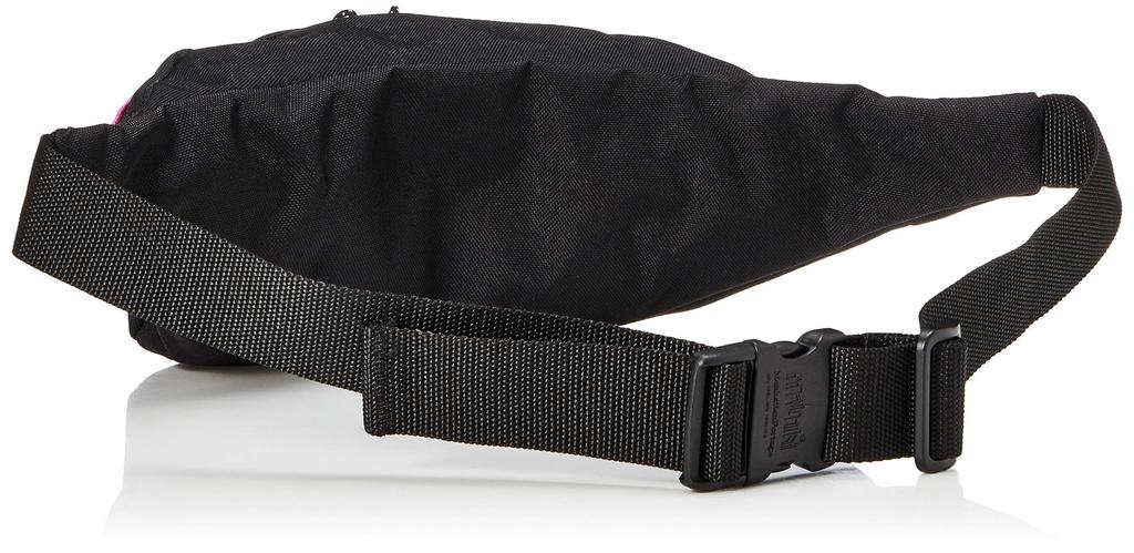 Genuine Product Waist Bag Alleycat Waist Bag Luminous [Manhattan Portage] [Official] Black/Pink