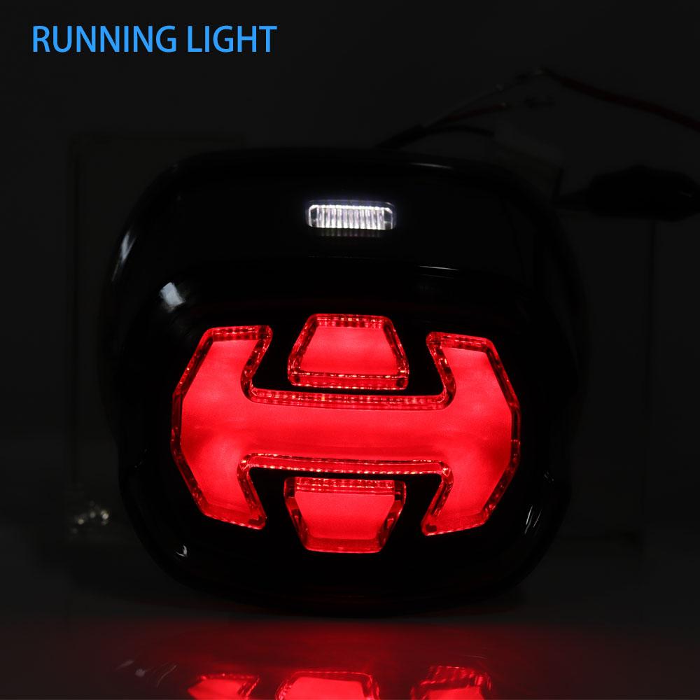 LED Brake Tail Light Motorcycle for Harley FLSTF Night Train Touring Softail Sportster Road King Electra Road Glide