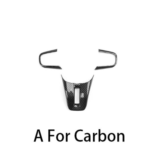 Carbon Fiber Steering Wheel Handle Frame Cover Trim Accessories For Genesis GV80 2025 2026 Car Tuning Supplies A For Carbon