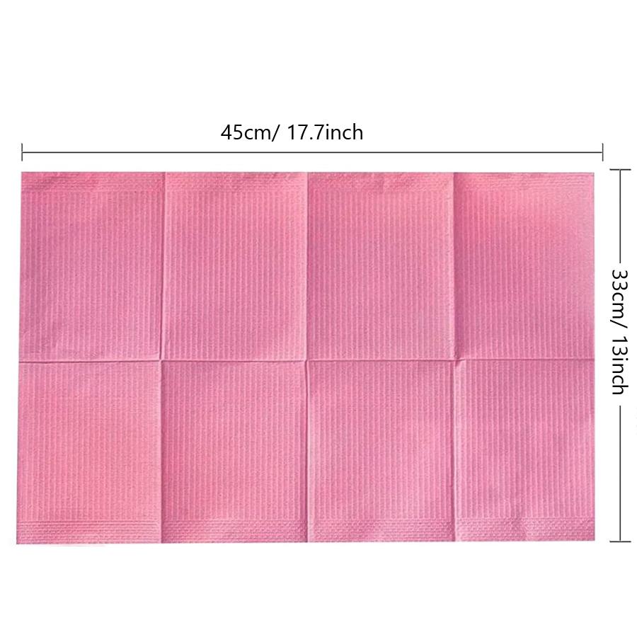 10Pcs Nail Art Table Mat, Waterproof Tissue Towels for Nail Table Cover Salon Supplies