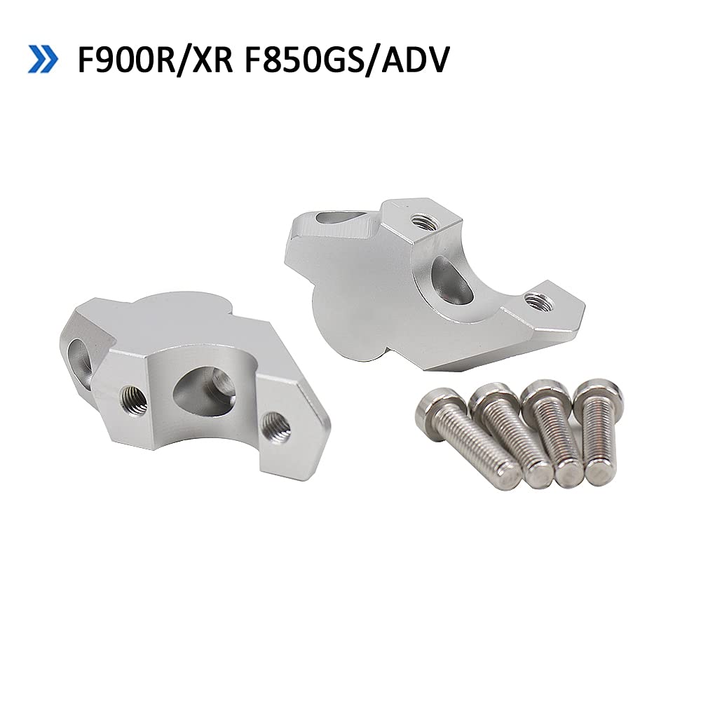 Oikabio 28mm Stuurverhoger met Offset Hoogteadapter voor F900R F900XR F850GS Adventure F850GS 2018 2019 2020