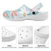 Printed EVA Clogs Slippers for Women Men Easy Clean Lightweight Slip On Casual Sandals Lightweight Soft Sole Summer Daily Wear