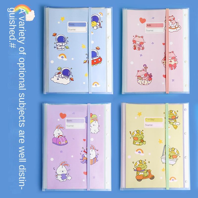 A3 Student Multi-layer Transparent Test Paper Folder with Information Book Storage Made in China
