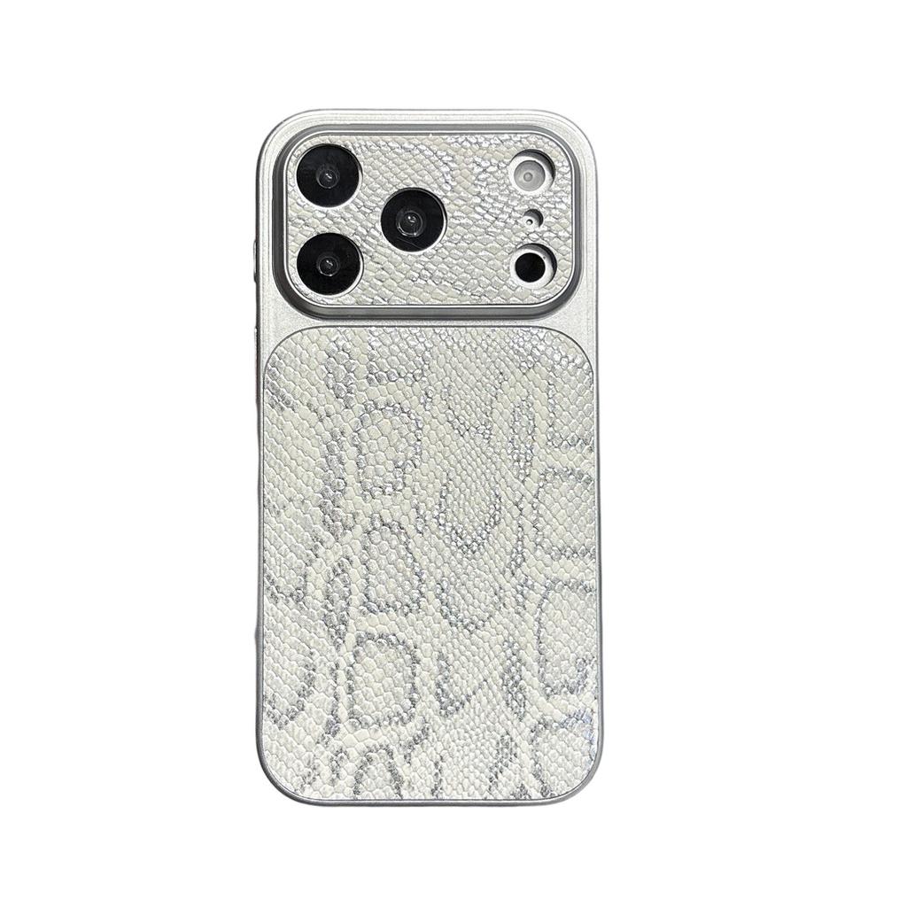 Snake Skin Pattern Phone Case for Apple 16 Pro Max - Full Coverage, Drop Protection, High-End Design for iPhone 15/14/13, Women's Edition
